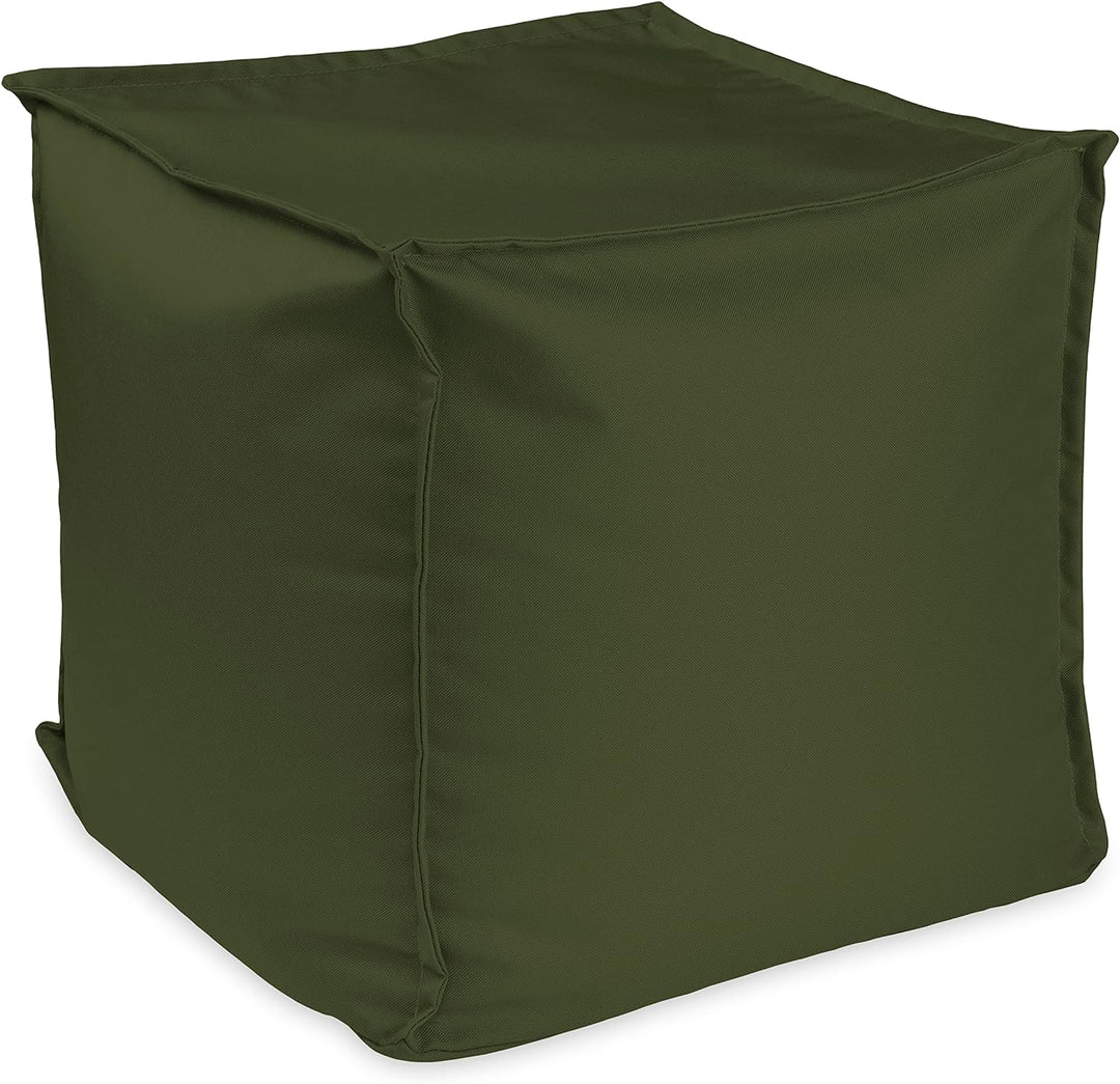 chilly pilley Sitzsack Sitzhocker mit EPS-Perlen Füllung 40x40x40cm Fusshocker Sitz-Pouf für Kinder