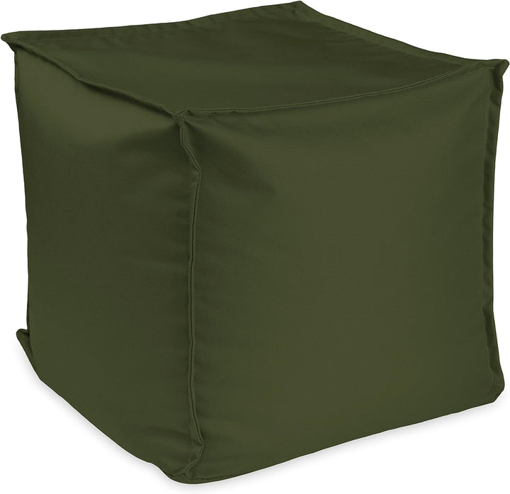 chilly pilley Sitzsack Sitzhocker mit EPS-Perlen Füllung 40x40x40cm Fusshocker Sitz-Pouf für Kinder