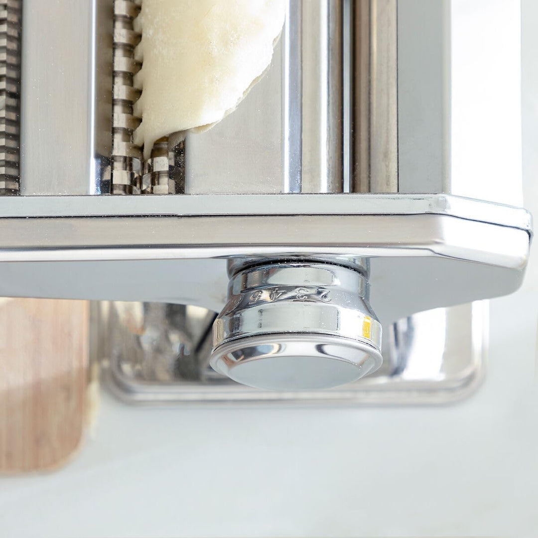 InnovaGoods - Frische Nudeln Maschine, Manuell mit 3 Walzen für Spaghetti, Tagliatelle, Lasagne, Ein