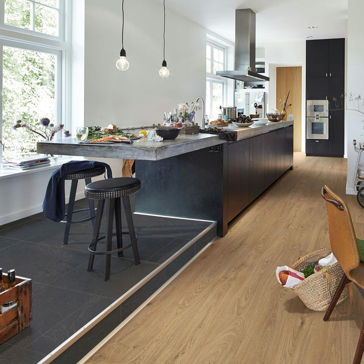 Meister Laminatboden MeisterDesign. Laminate LB 150 857 x 398 x 8 mm 06137 Schiefer anthrazit Steinp