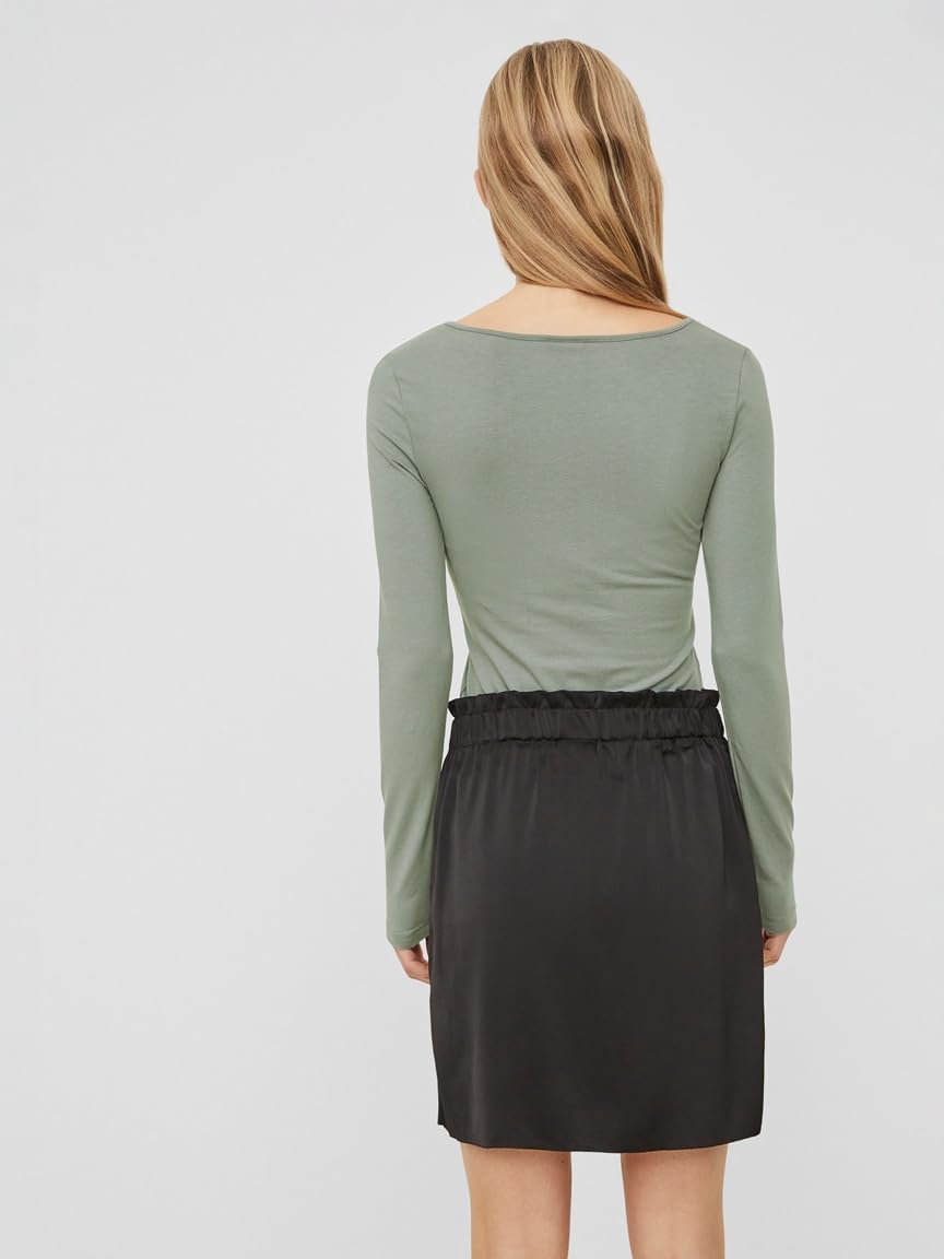VERO MODA Female Top VMMAXI T-Shirt L Grün (1x Desert Sage/ 1x Balsam Green), L Grün (1x Desert Sage