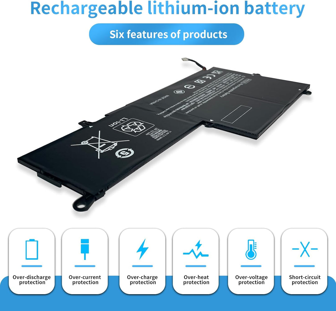 PK03XL HSTNN-DB6S TPN-Q157 789116-005 788237-2C1 Laptop Batterie Ersatz für HP Spectre Pro X360 G1 G