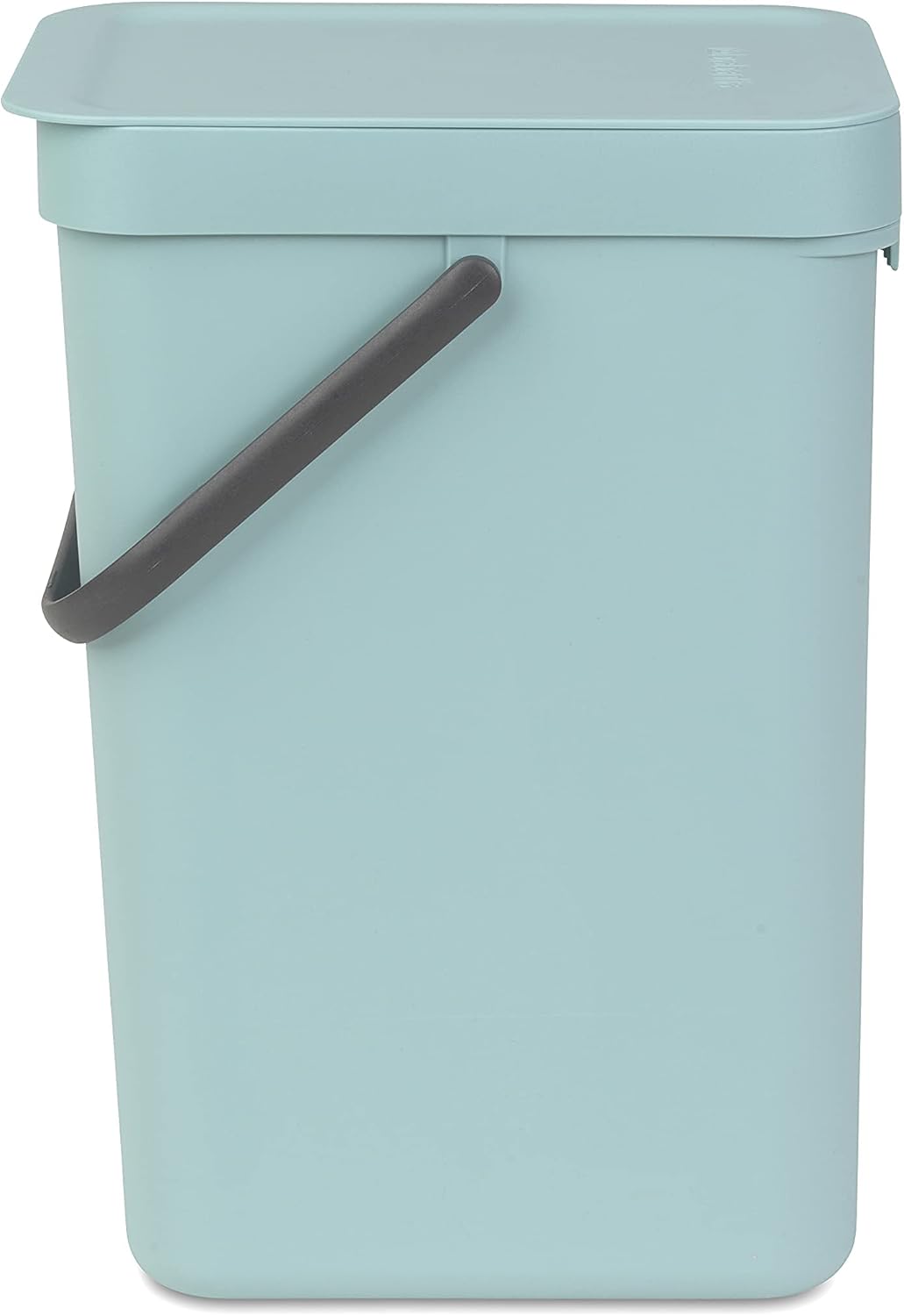 Brabantia Sort & Go Einbaubehälter, Plastik, Mint, 12L 12 Liter Mint, 12 Liter Mint