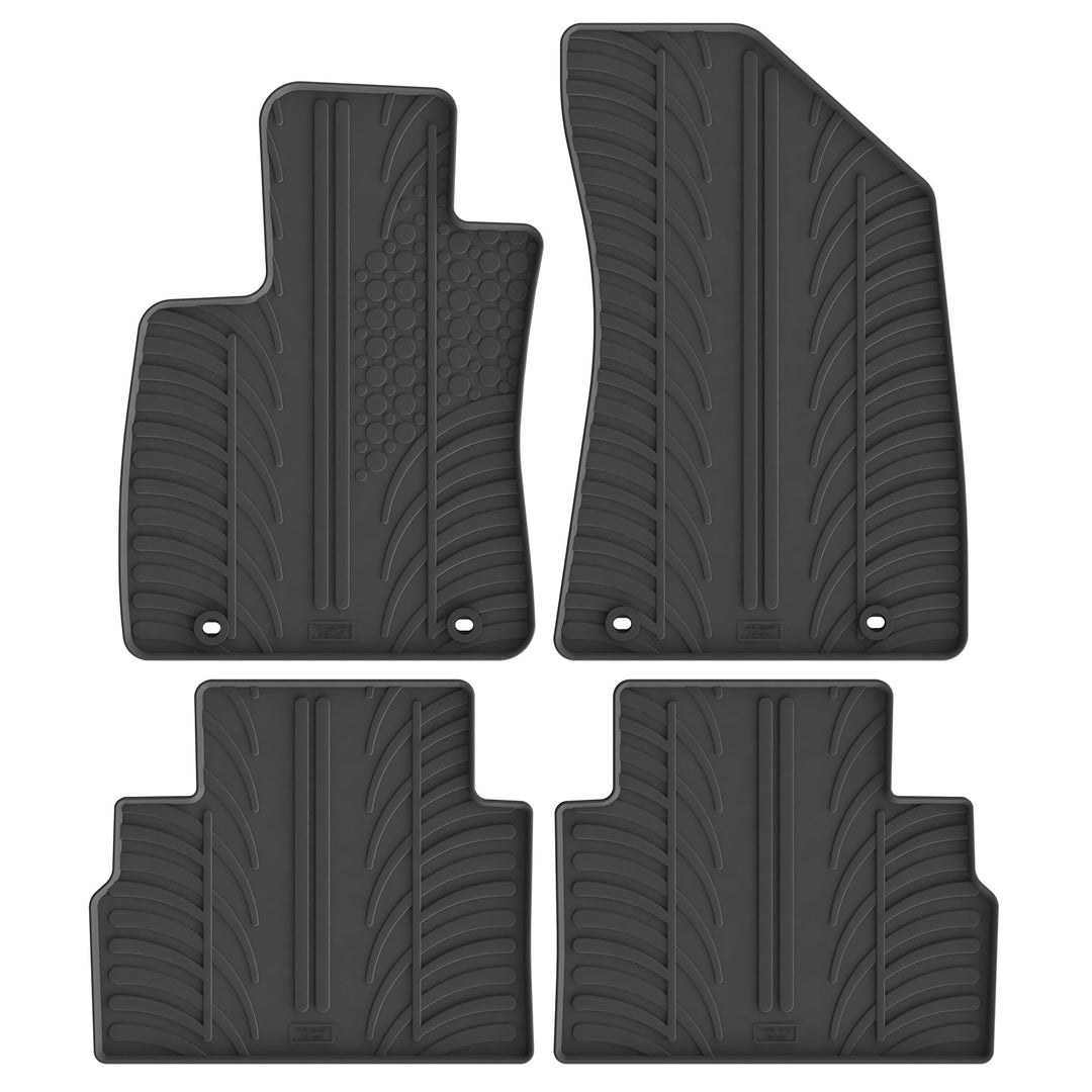 Gledring Satz Gummimatten kompatibel mit MG ZS (EV) 2019- (T Profil 4-teilig)
