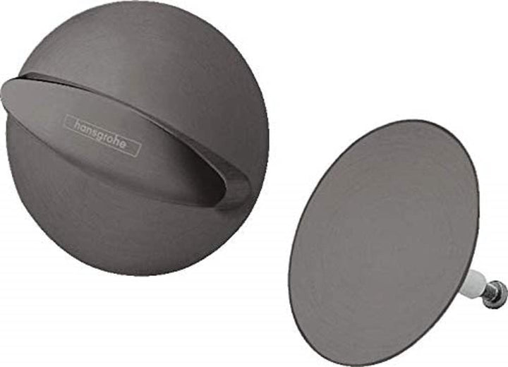 hansgrohe Flexaplus Wanneneinlauf Fertigset, Brushed Black Chrom Brushed Black Chrome, Brushed Black