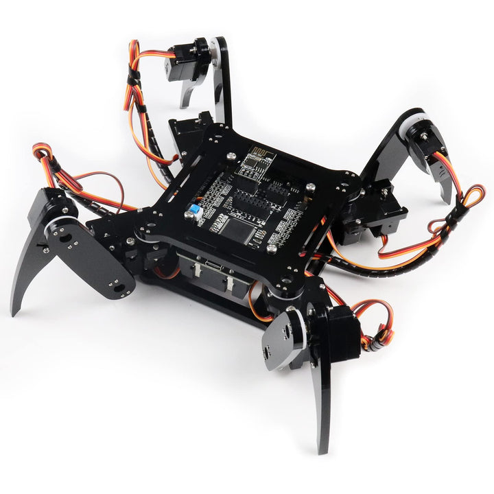 FREENOVE Quadruped Robot Kit (Compatible with Arduino IDE), App Remote Control, Walking Crawling Twi