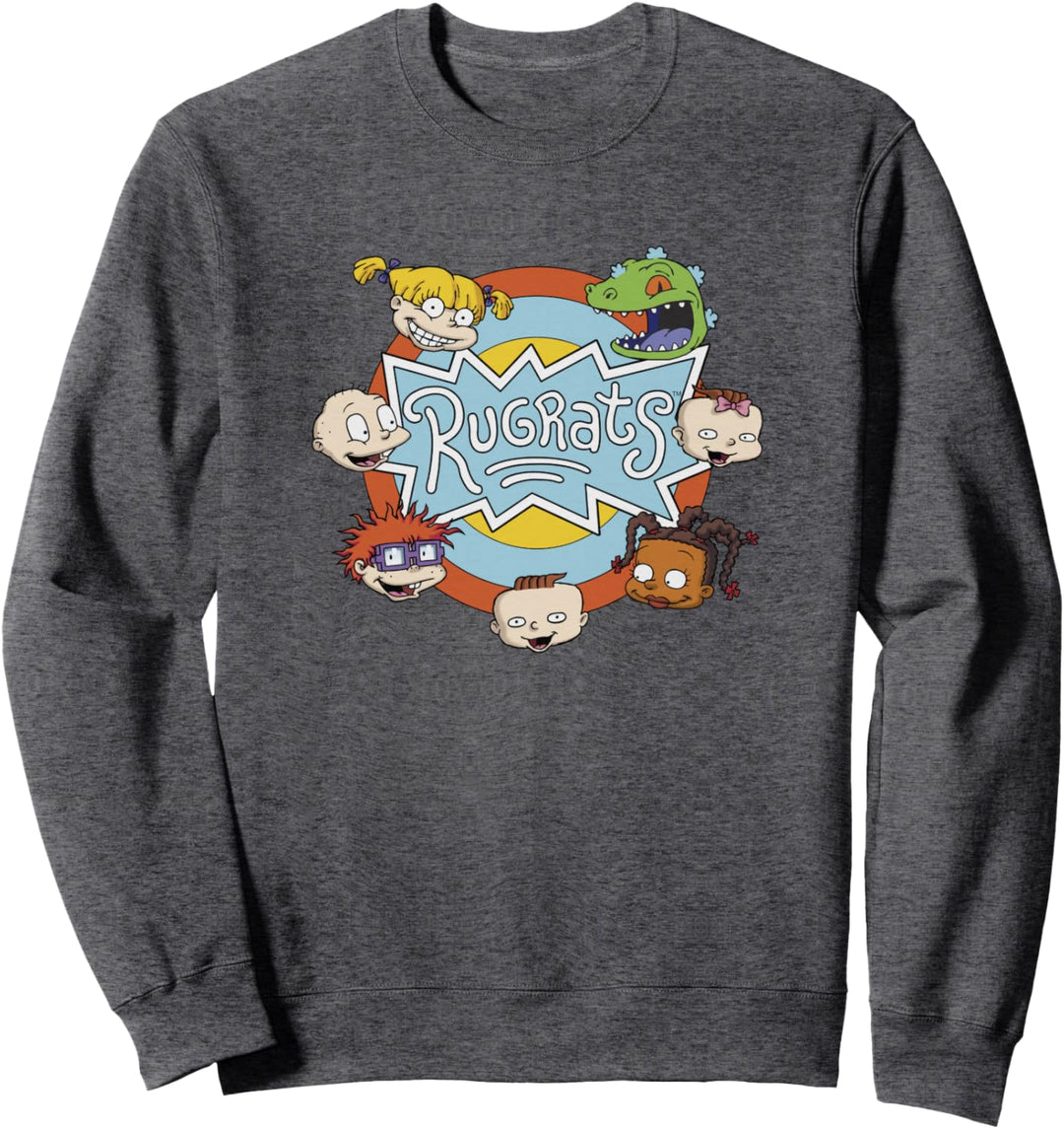 Rugrats Reptar and Friends Cheesin' Sweatshirt