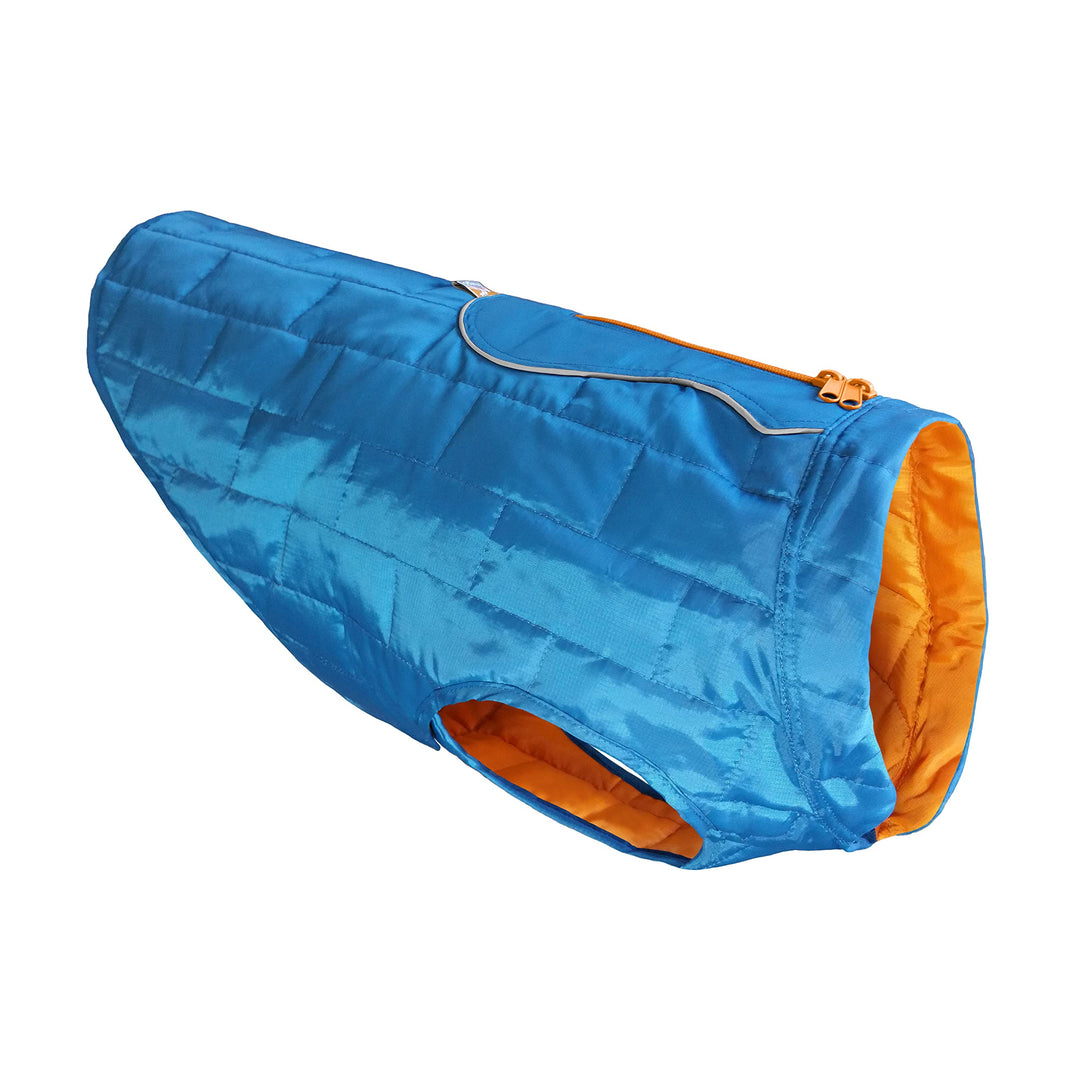Kurgo Loft Hundejacke, Mit Hundegeschirr kombinierbar, Wasserdicht und reflektierend, Ideal für den
