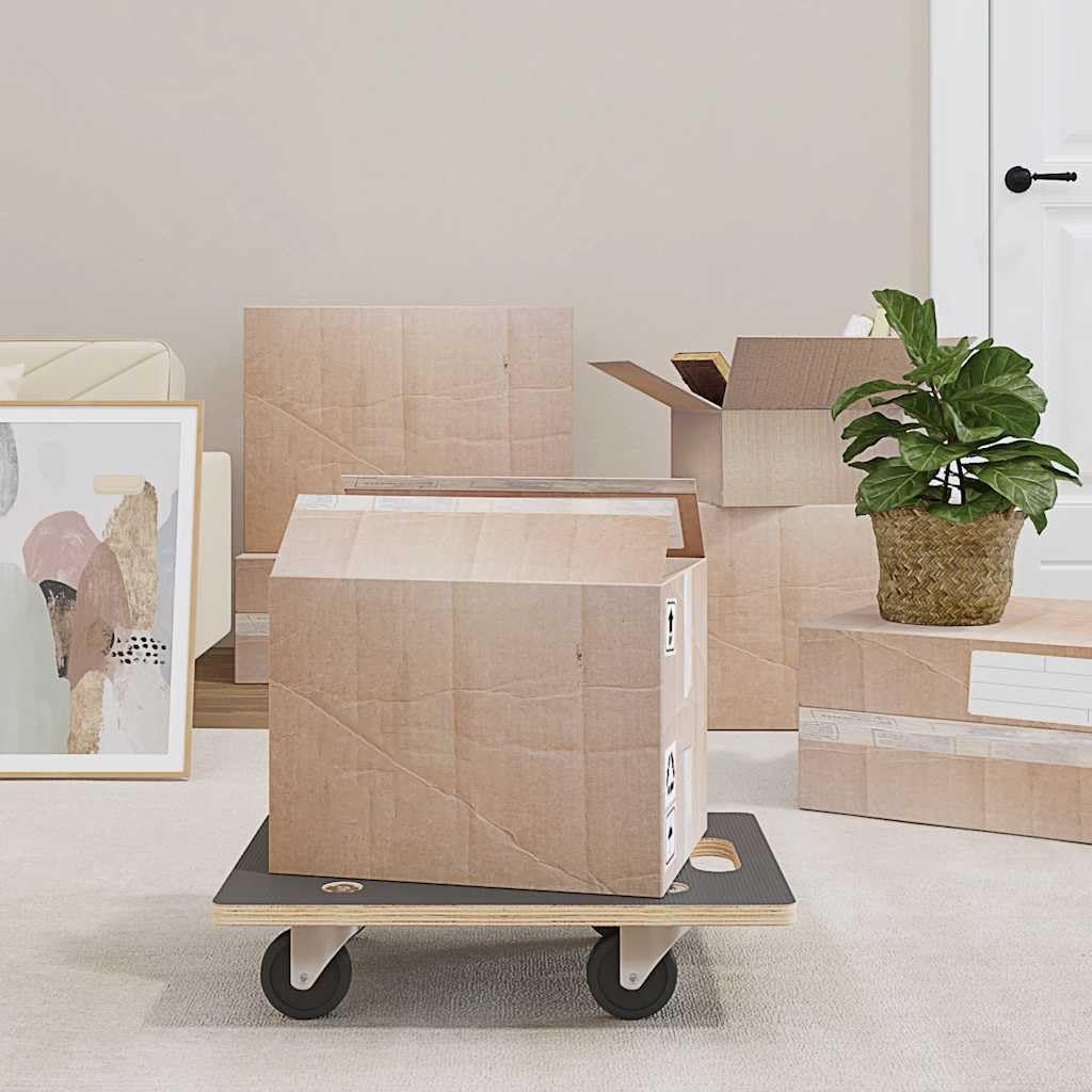 vidaXL Rollbretter 2 STK., Transportroller mit Anti Rutsch Oberfläche, Transporthilfe für Umzug Möbe