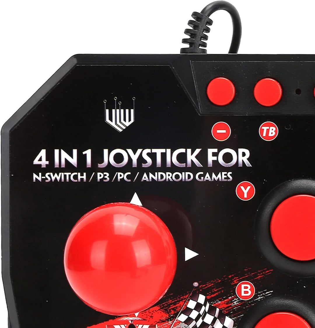 Arcade Fight Stick Wired Arcade Joystick Wired Fight Stick PC Street Fight Controller Retro Gaming C