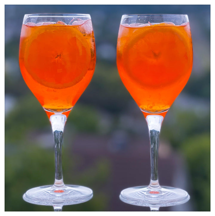 Topkapi Aperol Spritz Glas Birlenbach – Aperol Spritz Gläser, Cocktail Glas, 420ml, Profi-Glas Bleif