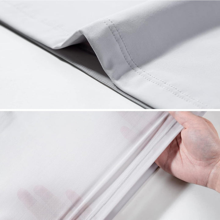 XUJI Binder Transgender FTM Atmungsaktiver Brust Binder 4XL Grau, 4XL Grau