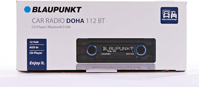 Blaupunkt 1-DIN, Bluetooth-Freisprecheinrichtung, 12 V, Heavy Duty Design DOHA112BT Single, Single