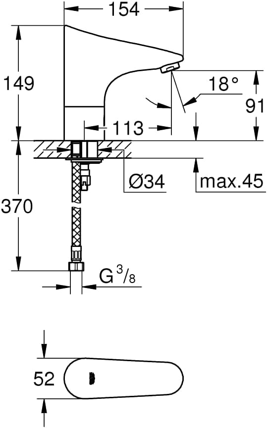 Europlus E Eltr.Arm. WT 6 V Silber ohne mischung, Silber ohne mischung