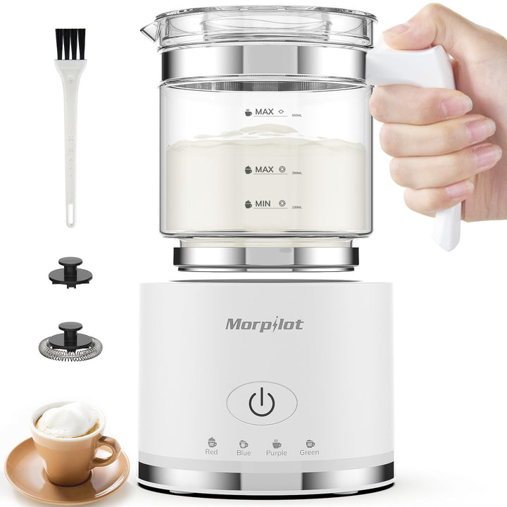 Morpilot Milk Frother 250ml White-h, 250ml White-h