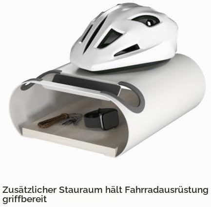 Maclean MC-466 Fahrrad-Wandhalterung Wandfahrradträger Horizontal Fahrradwandhalterung Fahrradhalter