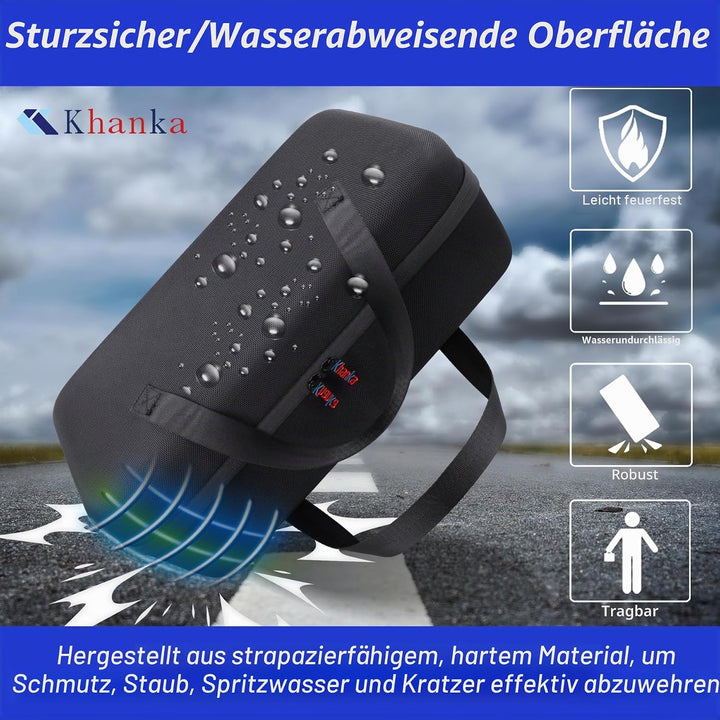 Khanka Hart Tasche Schutzhülle für HP Officejet 250 mobiler Multifunktionsdrucker Etui Case. (nur Ta