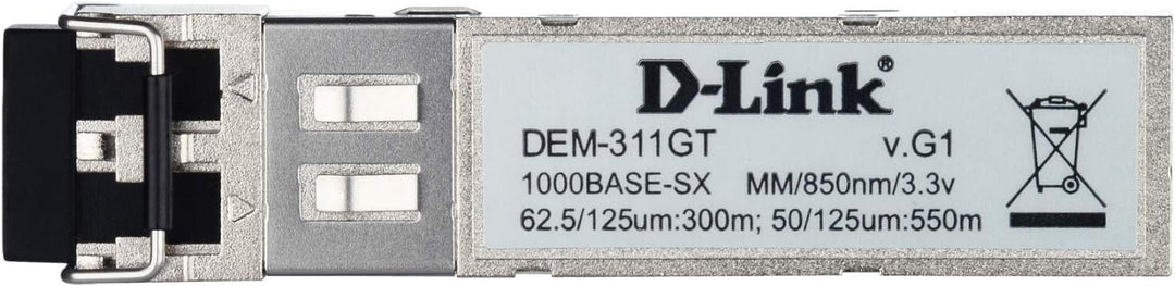 D-Link DEM-311GT 1-Port GBIC für 1000Base SX (LC-Duplex) Multi-Modus-Transceiver