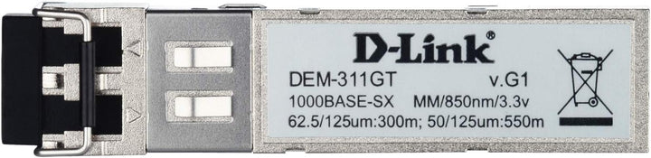D-Link DEM-311GT 1-Port GBIC für 1000Base SX (LC-Duplex) Multi-Modus-Transceiver