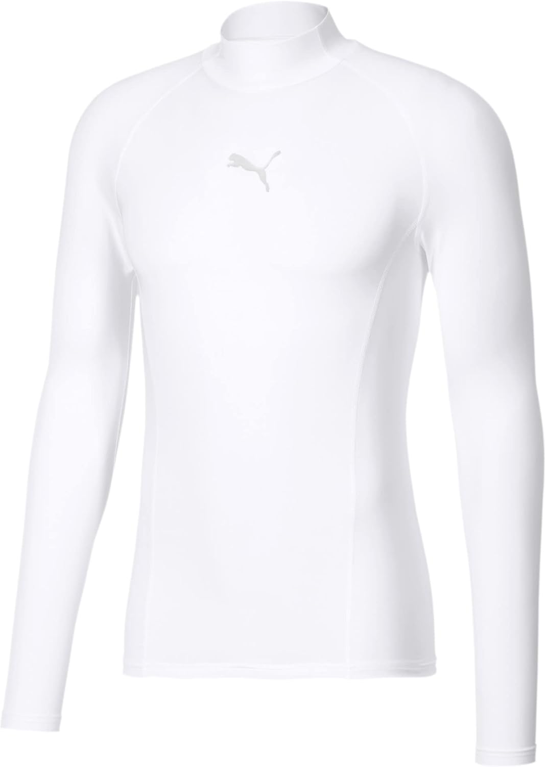 PUMA Herren Kompressionsshirt Liga Baselayer Tee LS Warm 655922 M Puma White, M Puma White