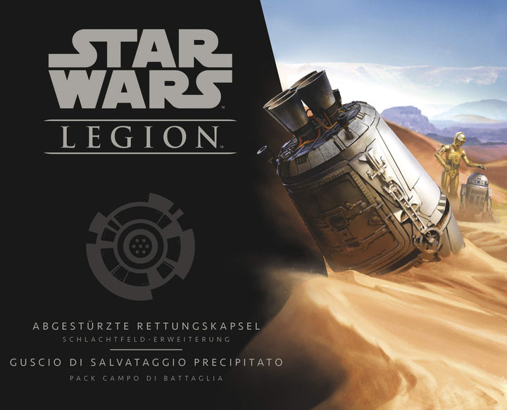 Atomic Mass Games | Star Wars: Legion – Abgestürzte Rettungskapsel | Erweiterung | Tabletop | 2 Spie