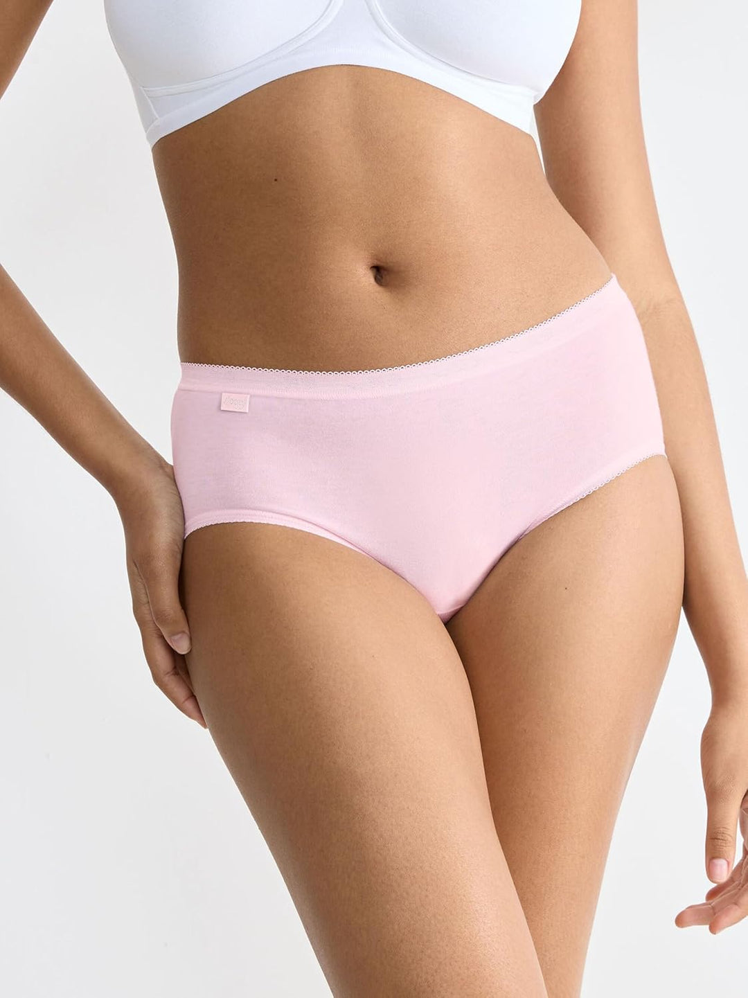 Sloggi Damen 24/7 Micrfib MD3P Taillenslip 36 Basic+ Midi Multiple Colours 19, 36 Basic+ Midi Multip