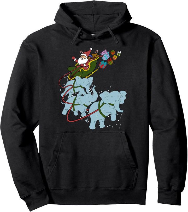 Elefanten Weihnachts Pullover Hoodie