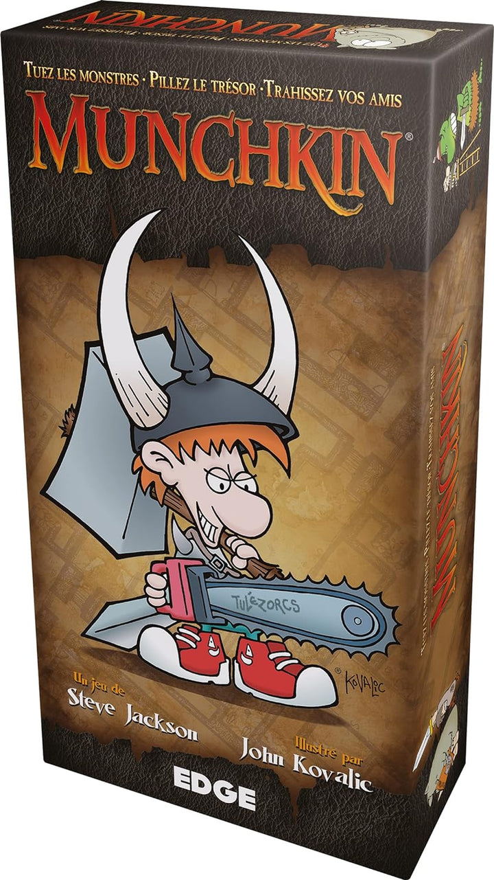 Edge Entertainment | Munchkin | Gesellschaftsspiel | Kartenspiel | ab 10 Jahren | 3 bis 6 Spieler |
