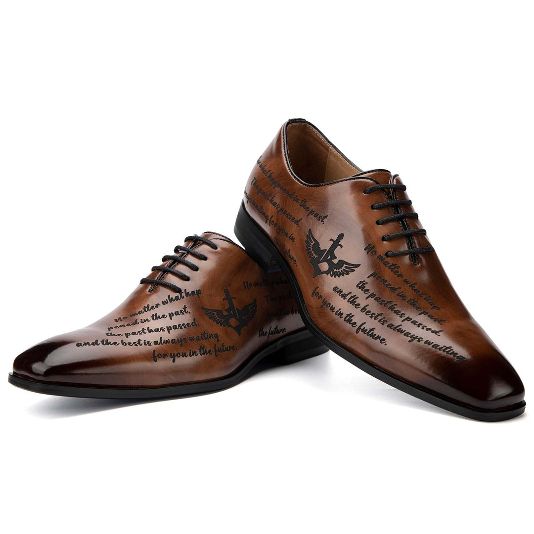 JITAI Mokassins Herren Elegante Schuhe Freizeit Loafer Herren Anzug Schuhe 42 EU Braun 04, 42 EU Bra