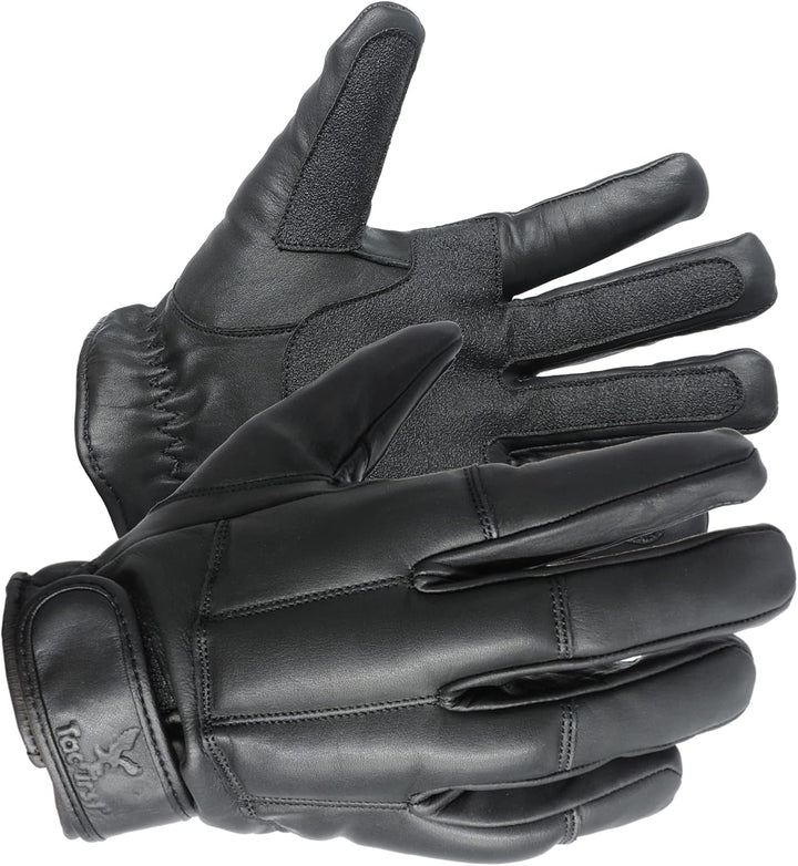 TacFirst SECURITY Quarzhandschuhe H004, schnitthemmende Quarz-Sand echtleder Security Handschuhe 3XL