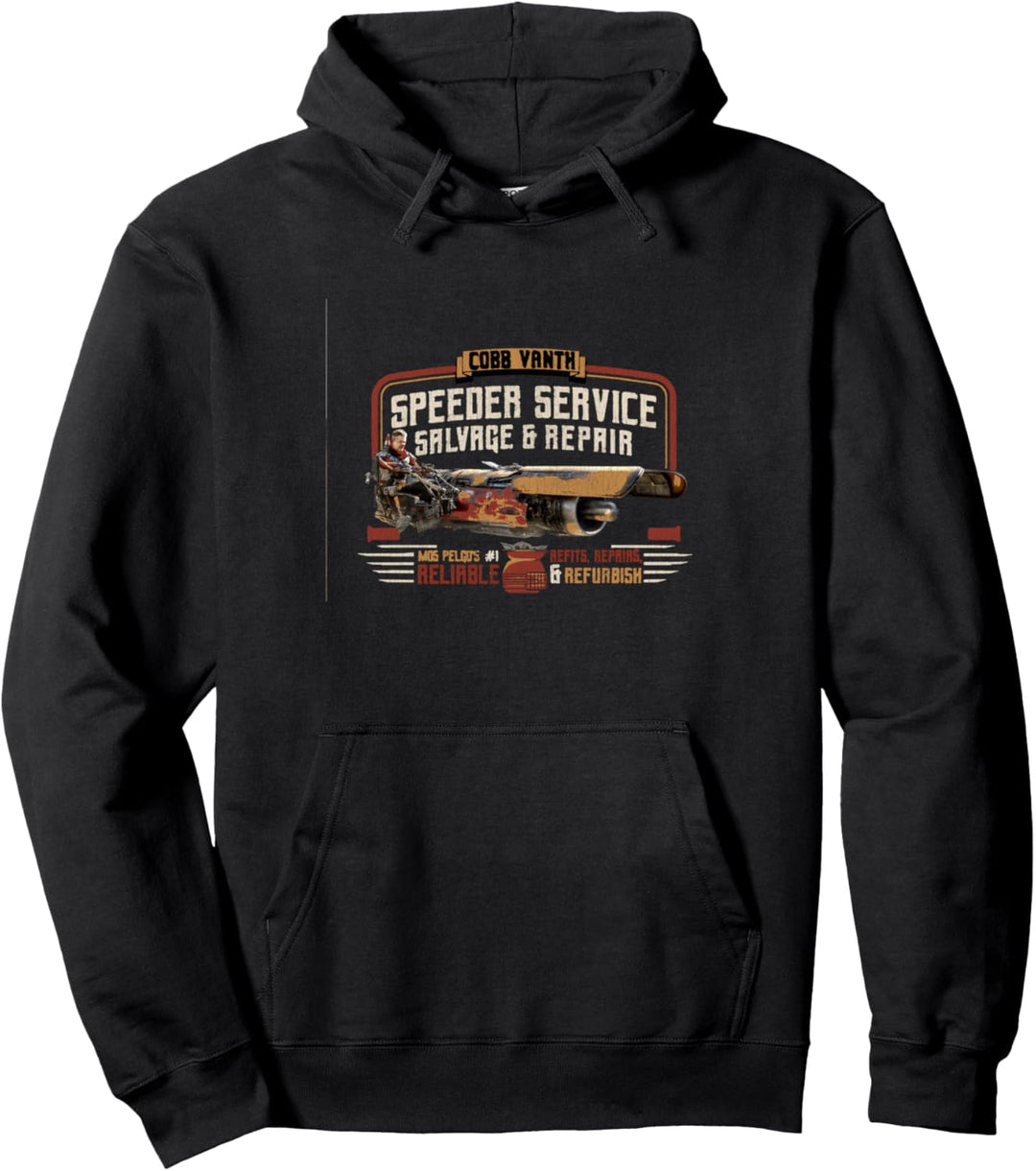 Star Wars: The Mandalorian Vanth Speeder Service Pullover Hoodie