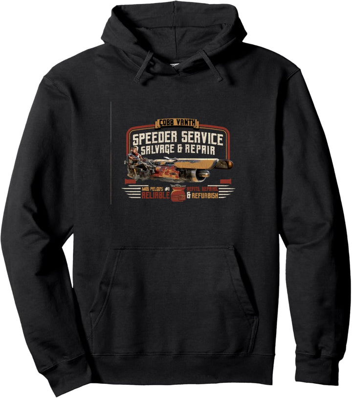 Star Wars: The Mandalorian Vanth Speeder Service Pullover Hoodie