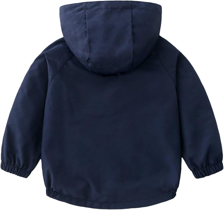 Volunboy Baby Kapuzen Jackets, Jungen Langarm Winddicht Mantel Cartoon Aufdruck Jacken 12-18 Monate