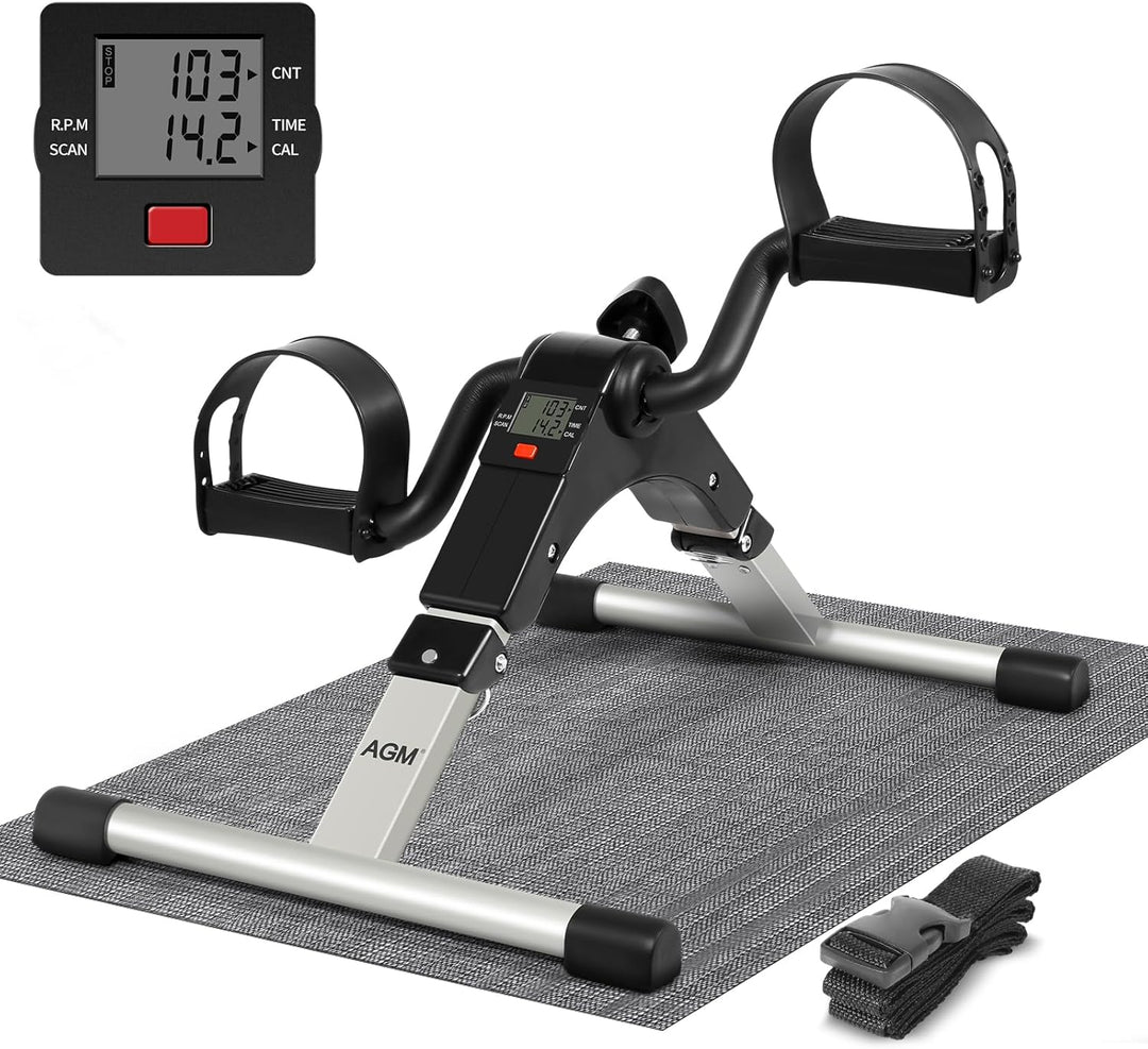 AGM Mini-Heimtrainer Fahrrad, Arm und Beintrainer Fitnesstrainer, Fitness, Hometrainer Bewegungstrai