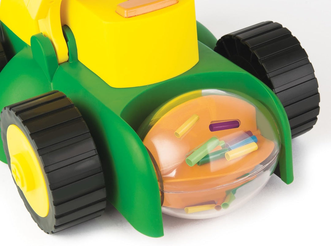 John Deere 35060 Elektronischer Rasenmäher, Spielzeug für Kinder, Grün, Rasenmäher