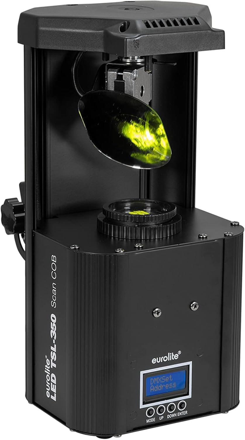 EUROLITE LED TSL-350 Scan COB | Handlicher Scanner mit 60-W-COB-LED, Gobo- und Farbrad