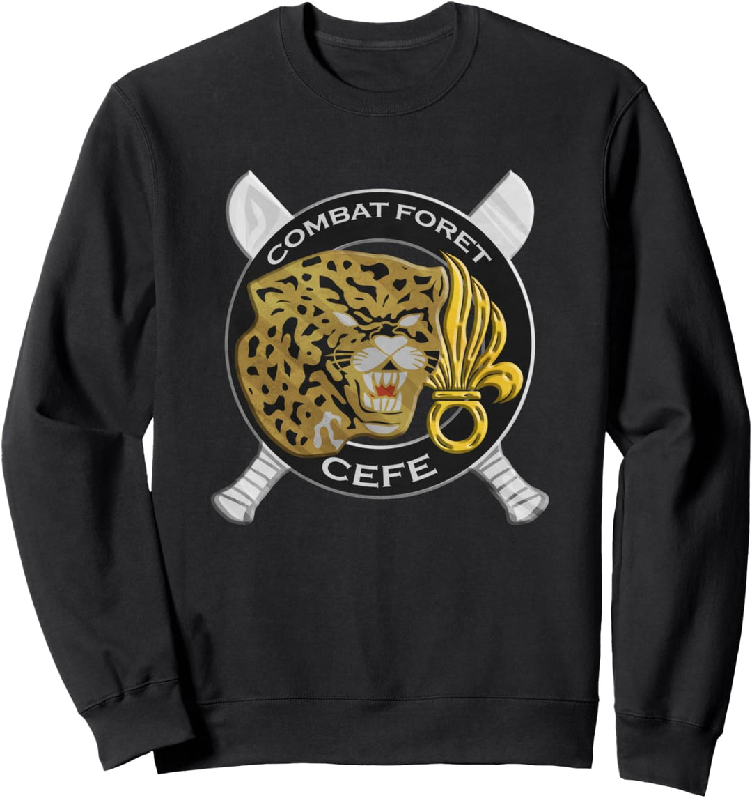 Legion Etrangere Combat Foret CEFE Abzeichen Sweatshirt