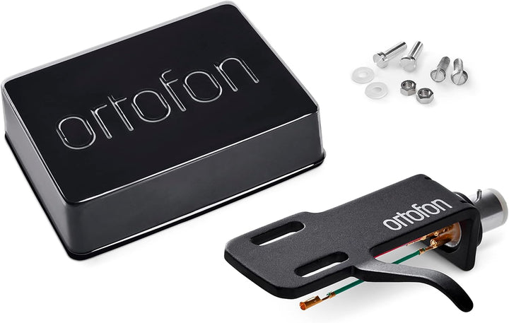 Ortofon SH-4 Black - Universal Headshell für eine direkte & einfache Montage an S-förmigen Tonarmen,