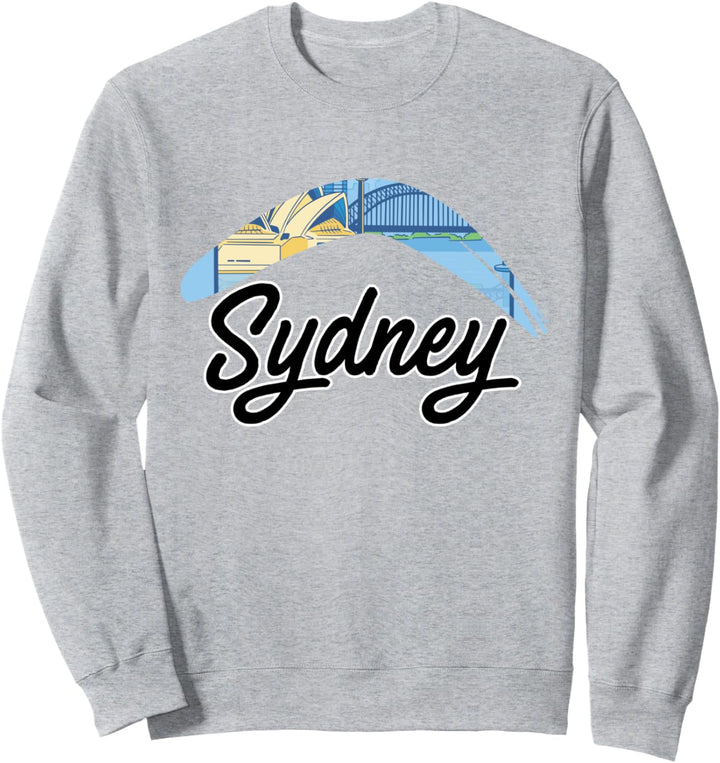 Sydney Graphic Bumerang Werfer Bumerang Spieler Sport Sweatshirt