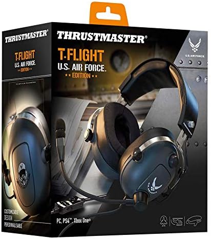 Thrustmaster T.Flight U.S. Air Force Edition - Multiplattform Gaming Headset - schwarz T.Flight US A