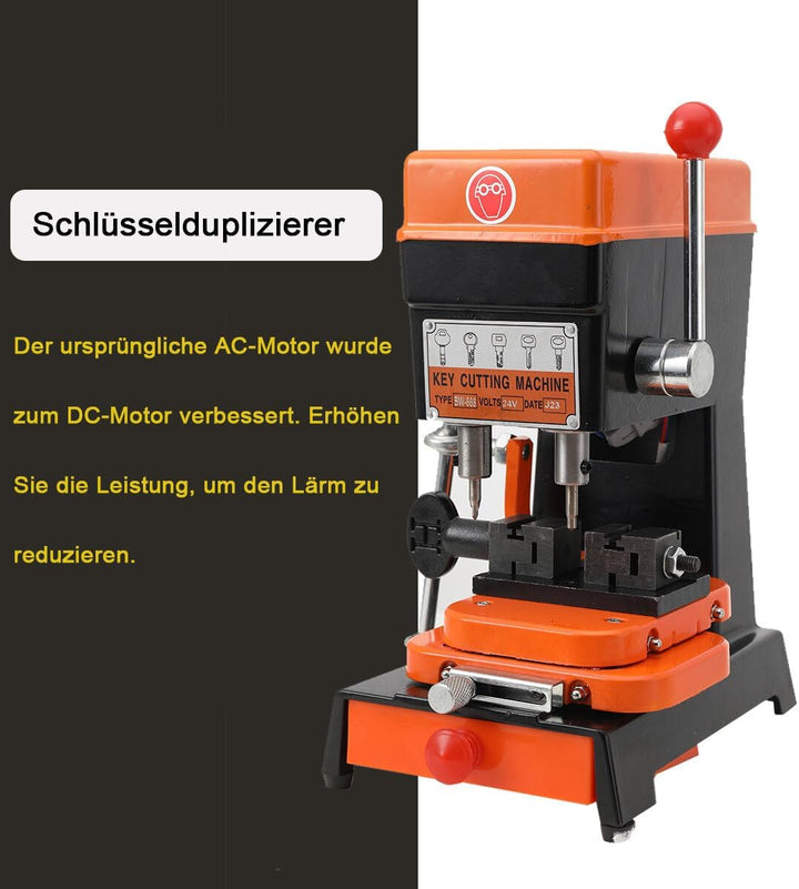 Schlüsselkopiermaschine, 150W Professionelle Autoschlüssel-Schlüsselkopier-Vervielfältigungsmaschine