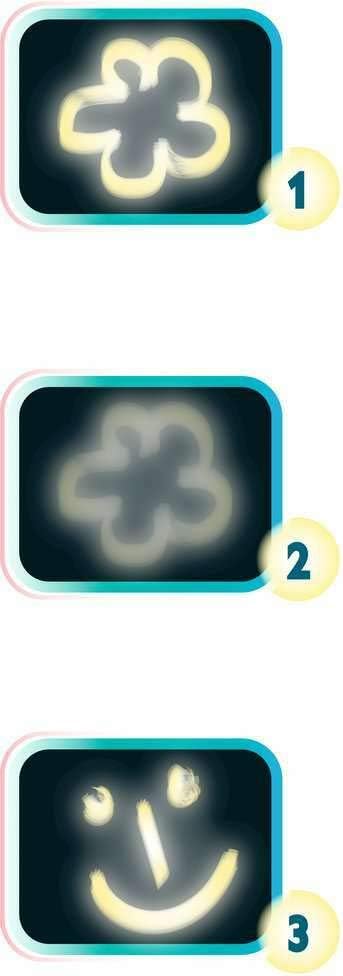 Ravensburger 18084 - Light Doodle Moon & Stars Light Doodle Mond & Sterne, Light Doodle Mond & Stern