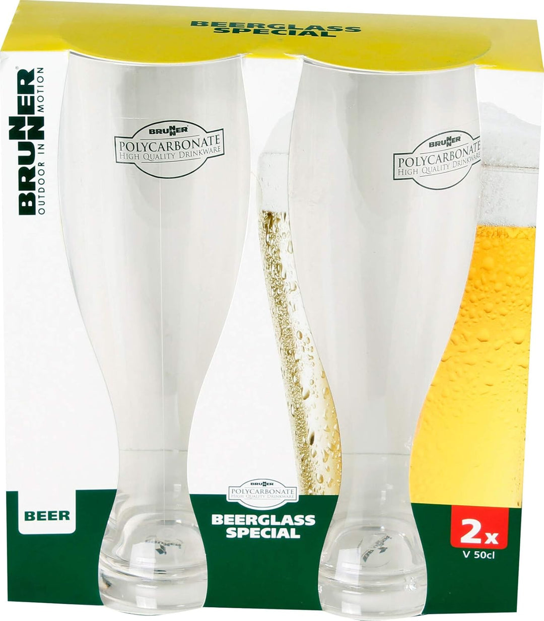 BRUNNER Weissbierglas 2-er Set