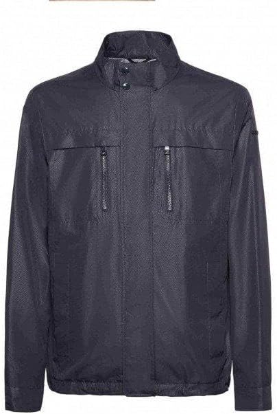 Geox Herren M Vincit Jacket 56 Sky Captain/Diamond, 56 Sky Captain/Diamond