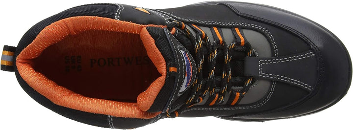 Portwest Portwest Compositelite Sicherheitsstiefel Operis S3 HRO, Grösse: 43, Farbe: Schwarz, FC60BK