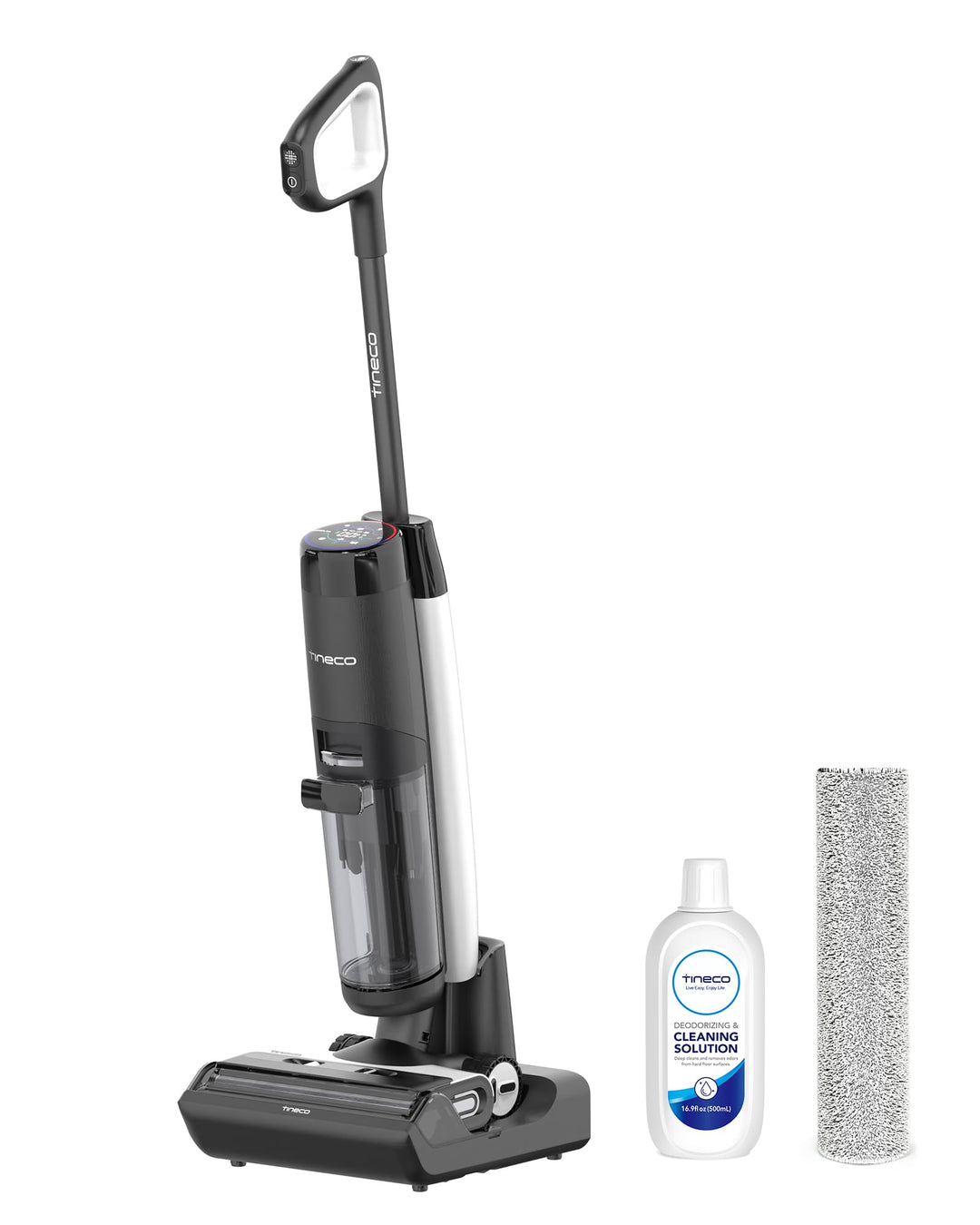Tineco Floor ONE S7 FlashDry Nass Trockensauger, 70°C Heissluft-Schnell-Trocknung, Doppelseitige Kan