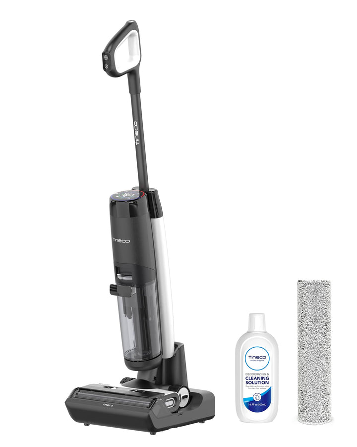 Tineco Floor ONE S7 FlashDry Nass Trockensauger, 70°C Heissluft-Schnell-Trocknung, Doppelseitige Kan