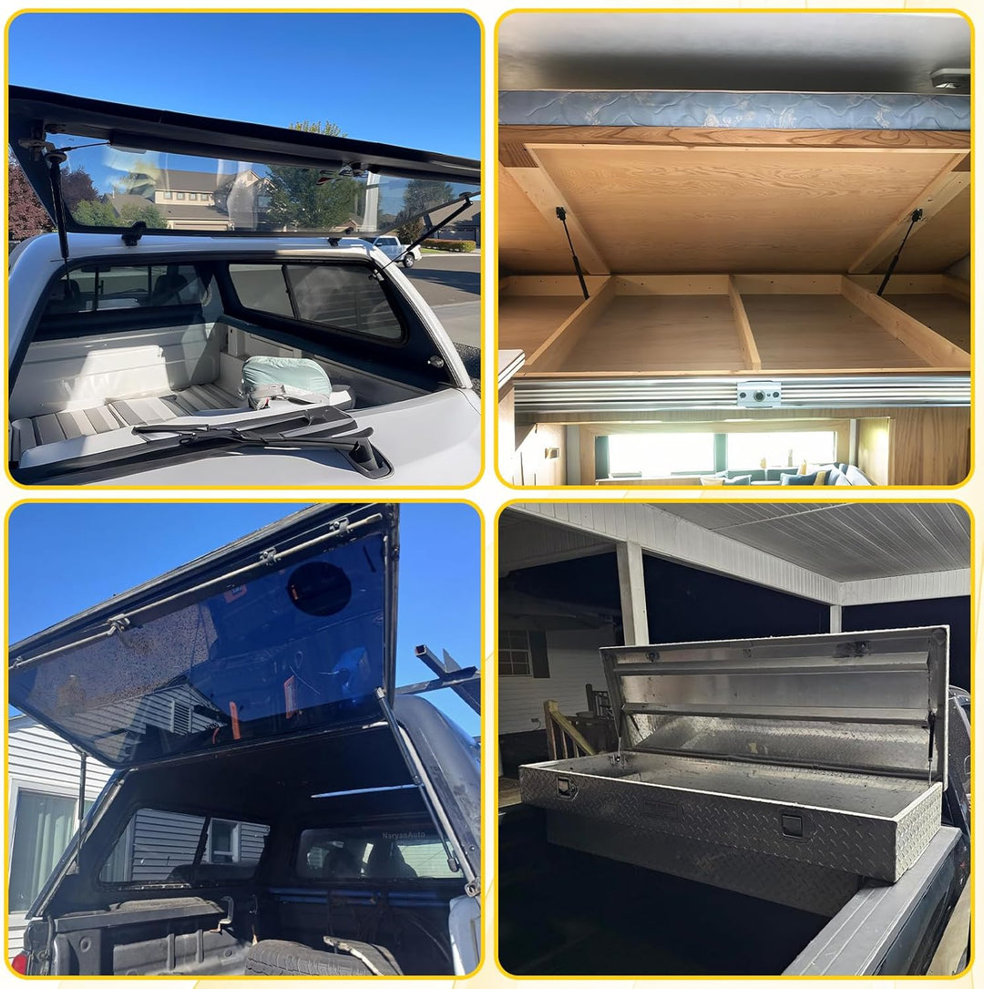 2X Gasfeder Heckklappe für Ford PX Ranger 2009-2018, für Mazda BT-50 2009-2018 Heckklappendämpfer Ga
