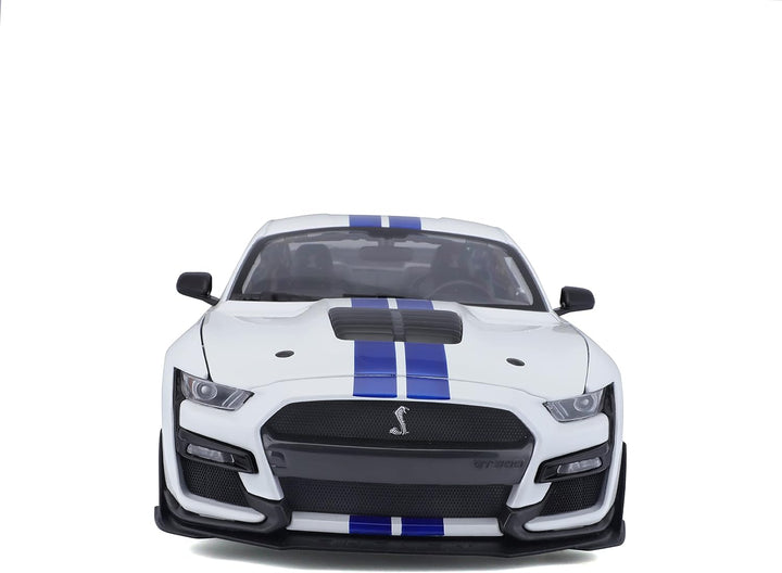 Maisto Mustang Shelby GT500 (2020): Modellauto im Massstab 1:18, Türen, Kofferraum und Motorhaube zu