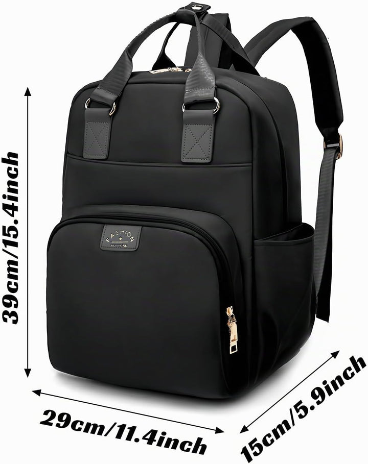Baby Wickelrucksack, Wickeltasche Rucksack, Babytasche Wasserdicht mit Schnullerhalter und Kinderwag